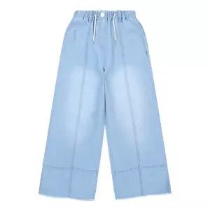 [블루테일](강남점)AZB4PT01SB 스카이블루 와이드 데님 팬츠