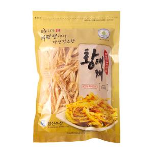 [대천전통맛김] 대관령 황태채 100g / 국내산 황태로 만든 맛있는 간식 술안주