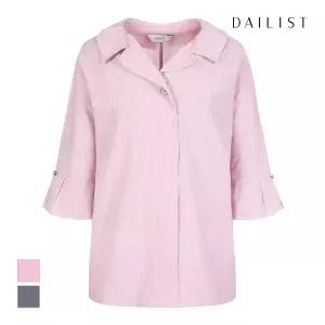 [데일리스트] 카라포인트 튜닉 블라우스_MDBNL3M4111