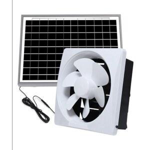 태양광 환풍기 배기팬 공기 정화조 소형 농장 창문 화장실 농막 12V