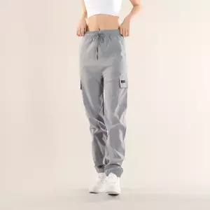냉장고 카고 조거팬츠 쿨링 여름 밴딩 시보리 포켓 썸머 긴바지