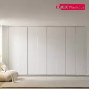 클린 E0 무몰딩 푸시도어 여닫이 붙박이장 12자 360cm 실속형)