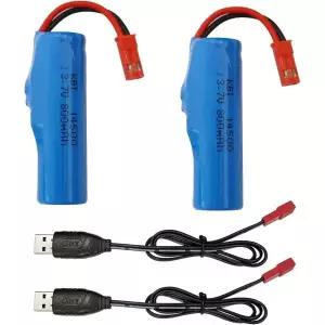 RC카 배터리 충전지 KBT RC 자동차 리튬 3.7V 1200mAh 충전식 이온 배터리SM -2P 플러그 및 자동차용 충전