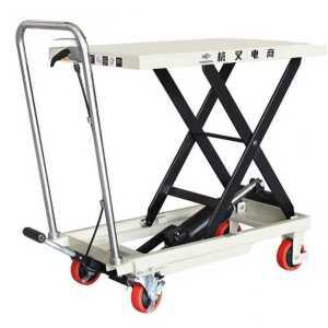 수동 테이블리프트 구르마 작업대 대차 유압 운반기