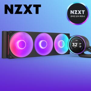 [국내정품] NZXT 크라켄 엘리트 V2 360 RGB 수냉쿨러 수랭쿨러 CPU 3열 블랙