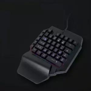 게이밍 한손 키보드 미니 동시입력 RGB 백라 IF739