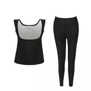 여성 ZEVOZSWT 빅사이즈 D-548546 운동 땀복 나시 9부 상하세트