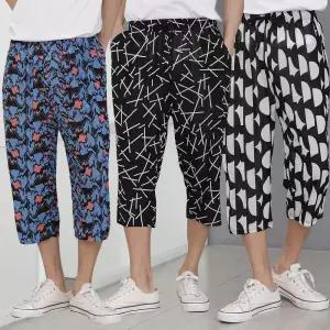 남녀공용 까실이 7부몸빼바지 주머니 허리밴딩 고무줄 작업복 냉감 여름 일바지 고무 남성 밀리터리 군복 여성