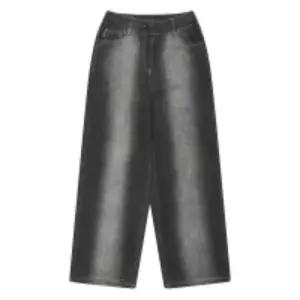 세이브존07 여름와이드블랙진청바지  25M5265