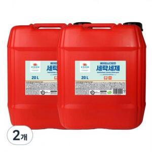줌 베이직 베이킹소다 담은 액체세탁 세제, 20L, 2개 one option