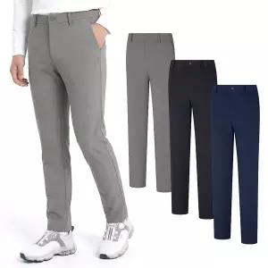 [비티알] 남성 골프웨어 봄 허리 밴딩 스판 베이직 바지 BSC090UP2M