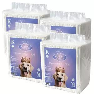 고독한 킹패드 (85cmx100cm)30매x4개 초대형 애견패드