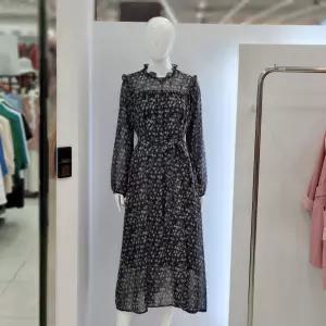 [꼼빠니아]25SS 루즈핏 플라워 쉬폰 롱원피스 CAFU4 WOP820 415_YS