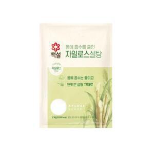 백설 하얀 자일로스 설탕 2kg x 3개