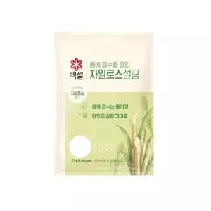 백설 하얀 자일로스 설탕 2kg x 3개