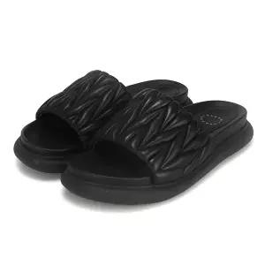 [BABARA][본사운영] 바바라 양가죽 데일리 쿠션몰드 여성슬리퍼 2cm_AAG337