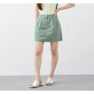 [미쏘]턱디테일 미니스커트 (MIWWHC504G-T)