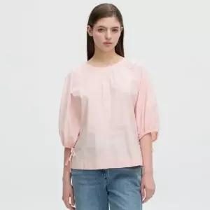 [롯데백화점]올리브데올리브 벌룬 소매 코튼 블라우스 (OH5MB381)