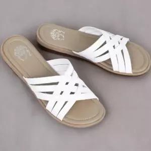 /신상오픈런 여성 무지컬러 크로스 스트랩 샌들 슬리퍼