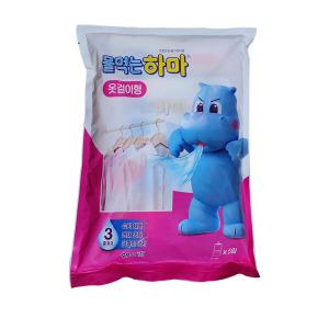 물먹는하마 습기제거제 옷걸이형 5P 1개 냄새탈취 곰팡이방지
