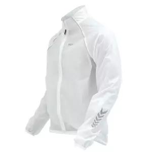 (MKJ-010 WHITE) 바람막이 플렛 타입 화이트 (루즈핏) (러닝-마라톤용)/라이딩/방풍/방수/경량