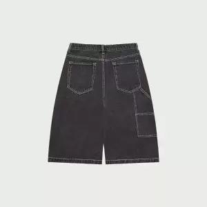 [행텐] HC04 히든밴딩 더블 카펜터 데님 히든밴딩 더블 카펜터 버뮤다 데님팬츠_다 (S37585819)