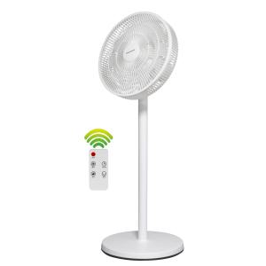 스탠드 에어 서큘레이터 리모컨 선풍기 - 화이트