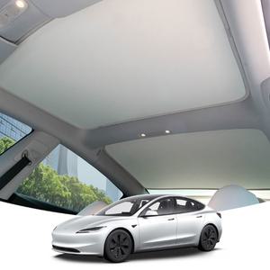 테슬라천장 테슬라 모델3 선쉐이드 썬쉐이드 햇빛 가리개 암막 커버 커튼 블라인드 가림막
