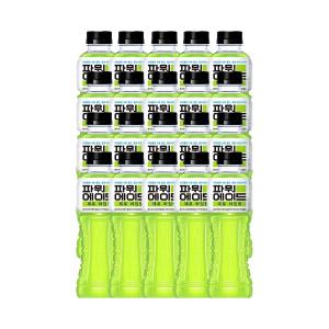 파워에이드 제로 라임향 600ml 20개