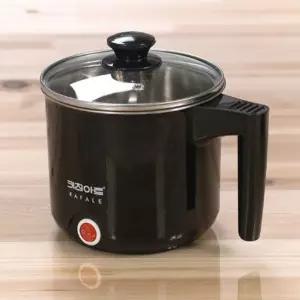 라면포트 1L 블랙 전기쿠커 휴대용라면포트