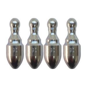 [스나이퍼] 랩터 구멍추 관통추 친환경 초원투 싱커 봉돌