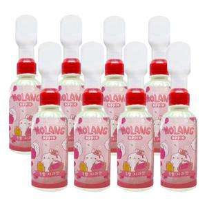몰랑이 사과맛 피규어 음료수 8개(220mlx8개)