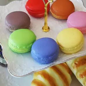 말랑말랑 진짜같은 컬러풀 마카롱 3P세트 랜덤컬러) 모형음식 가짜음식 모형빵 모형과자