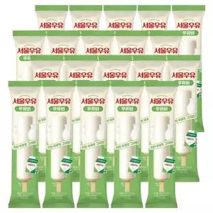 [서울우유][T]서울우유 아이스크림 우유바 65mlx20개