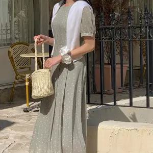 헬레나 플라워 쉬폰 롱 원피스 여름 여성 데일리룩 데이트룩