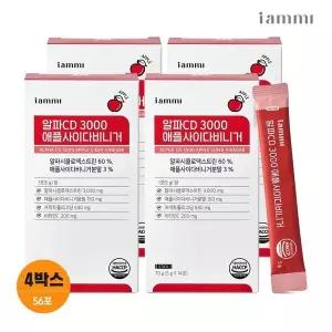 [신세계라이브쇼핑]아이엠미 알파CD 3000 애플사이다비니거 4박스