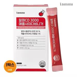 [신세계라이브쇼핑]아이엠미 알파CD 3000 애플사이다비니거 1박스