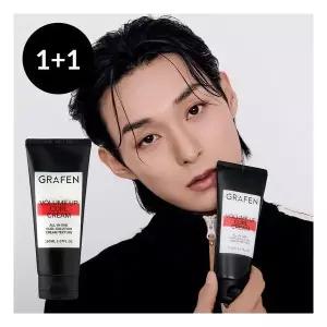 (리뉴얼) (그라펜 제주 해수 볼륨업) 그라펜 볼륨 업 컬크림 150ml x 2개