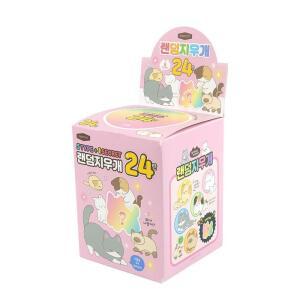 [핑크풋] 냥냥 랜덤 지우개 24탄 60개(박스)