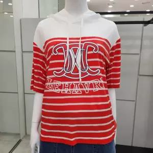 [조이너스] 후드 스트라이프 반팔 티셔츠 JAEU5-WKS300_GN