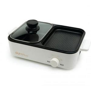 고기불판 전기그릴 전기 도무스 전기후라이팬 그릴 미니 냄비 고기 불판 쿠커 2구 바베큐그릴