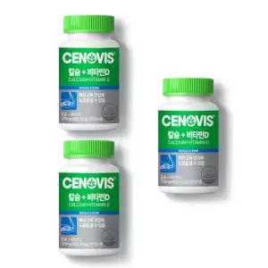 세노비스 칼슘+비타민D (65정/65일분) x 3개