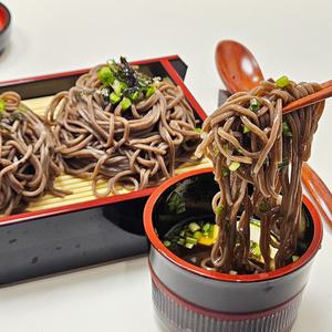 생 메밀 소바 냉모밀 5인분 10인분 개별포장 비빔 자루