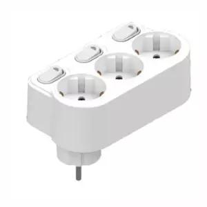 회전탭 개별스위치 3구 전원스위치 콘센트 멀티콘센트 멀티탭 무선 회전형 선없는 국산 안전 난연 접지 절전 일자형