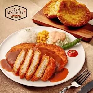 [원조 23번지 남산돈까스][원조 23번지 남산돈까스] 돈까스 4팩 총 12개 세트(돈까스120g 12개+소스 30g 1