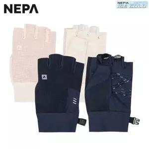 여름용 여성 메쉬믹스 반장갑 등산 장갑 - 7L48110