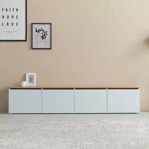 [우아미가구]이리 도어 서랍 거실장 2000