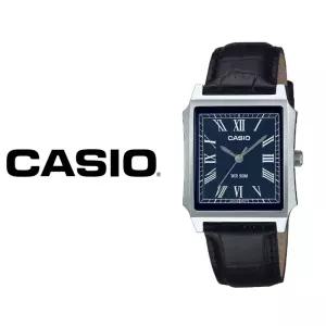 카시오 사각 스퀘어 빈티지 클래식 탱크 남자 가죽시계 MTP-B190L-2B