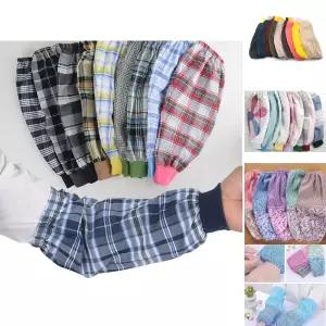 국산 체크무늬 작업토시/학교/미술/청소/사무실/작업/면토시/운전/토시/미술용/팔토시