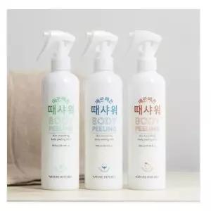 네이처리퍼블릭 매끈매끈 때샤워 때비누 복숭아 300ml*3 (총900ml)